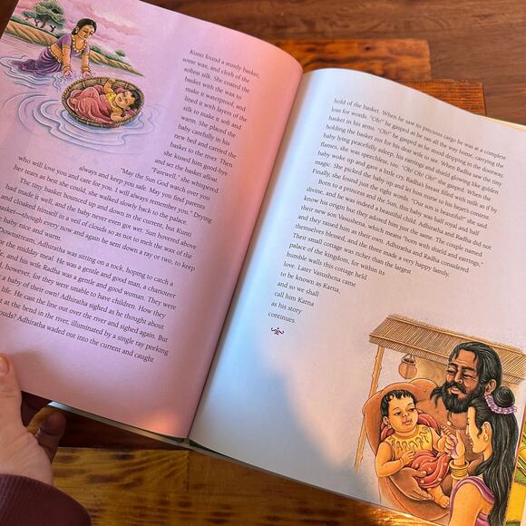 Karna The Greatest Archer In The World Indian Stories For Children Hardcover - Picture 6 of 11